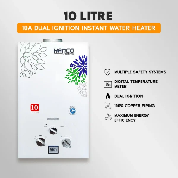 Hanco - 10L Instant Water Heater 10A