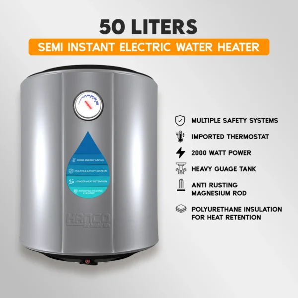 Hanco -  Smart Electric Geyser 50L