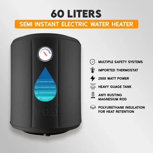 Hanco -  Smart Electric Geyser 60L