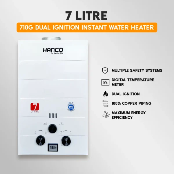 Hanco - 7L Instant Water Heater 710G