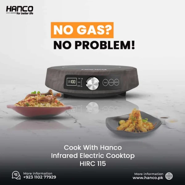 Hanco - Ceramic Cooker HIRC-115 - Image 2