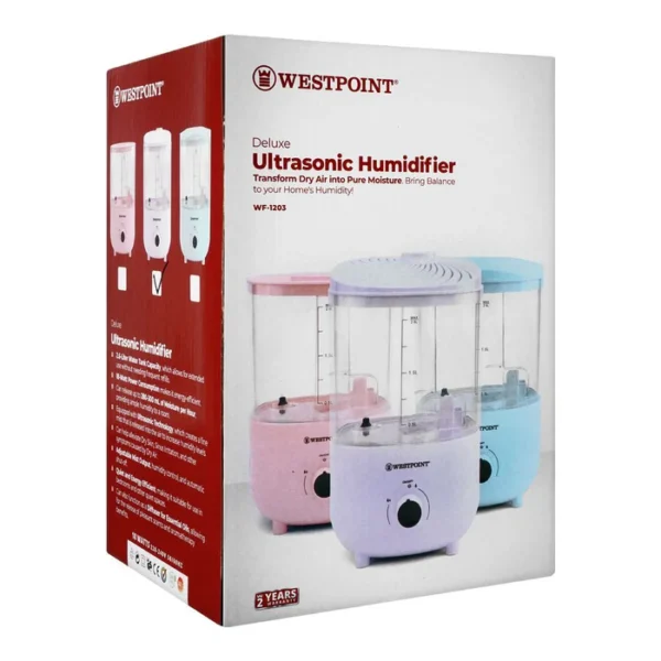 Westpoint - Ultrasonic Room Humidifier WF-1203 - Image 2