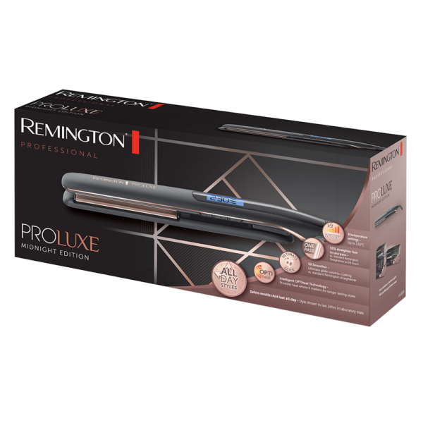 Remington - PROLuxe Midnight Edition Straightener S9100B - Image 2