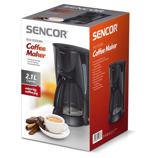 Sencor - Coffee Maker SCE 5000BK - Image 2