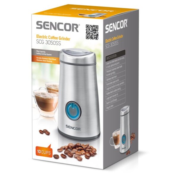 Sencor - Electric Coffee Grinder SCG 3050SS - Image 2
